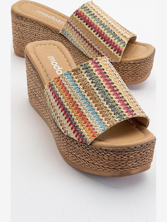 Platforme Dama Tip Slip On Maro