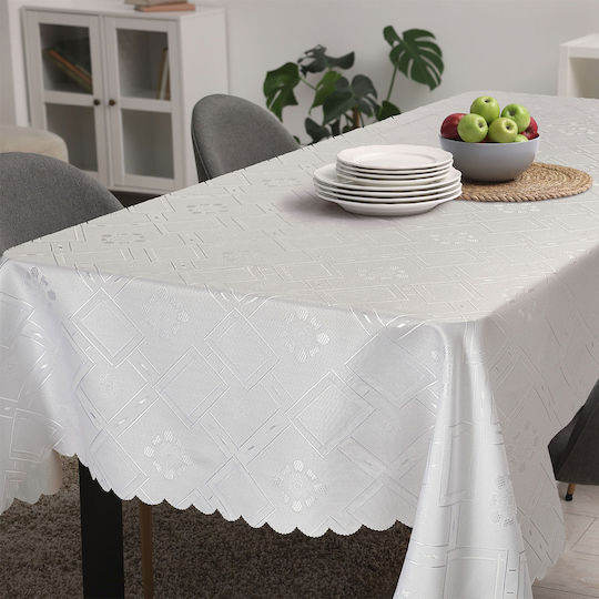 Whitegg Tablecloth White 140x220cm