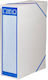 Archive Box White Elastic Ionia Cardboard 27x35cm Spine 10cm Blue
