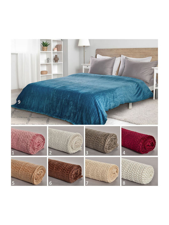 Whitegg Kb160 Fleece Blanket Single 160x220cm E...
