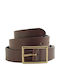 Leather Women's Belt Brown
