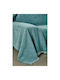 Whitegg Ριχτάρι Τριθέσιου Καναπέ Chenille 180x280εκ. 3-petrol
