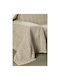 Whitegg Ριχτάρι Τετραθέσιου Καναπέ Chenille 180x320εκ. 6-ecru