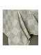 Whitegg Ριχτάρι Πολυθρόνας Chenille 180x180εκ. 3-grey
