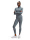 Motion Ankle Leg Damen Gekürztes Leggings Türkis