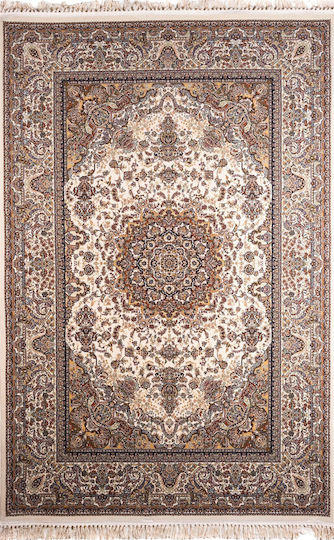 Royal Teppich Rechteckig Seide Cream
