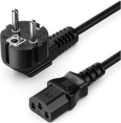 Vention Schuko - IEC C13 Cable 1.8m Μαύρο -44144 Vention Schuko - IEC C13 Cable 1.8m Μαύρο -44144