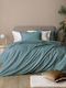 Palamaiki Duvet Cover Set Cotton Satin Queen with 2 Pillowcases 230x250 Posh Sateen Green