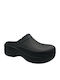 Winter Women's Slippers with Fur Black