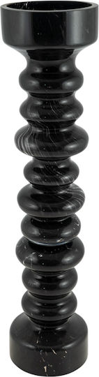 Zen Collection Διακοσμητικό Βάζο Γυάλινο Μαύρο Φ10.5xΥ43cm