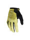 Fox Ranger Glove Γυναικεία Γάντια Ποδηλασίας με Gel Κίτρινα