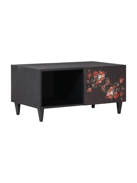 vidaXL Rectangular Central Coffee Table Solid W...