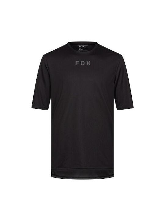 Fox Ranger Ss Short Sleeves Cycling Jersey Black