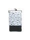 TnS Shower Curtain 180x180cm Black White
