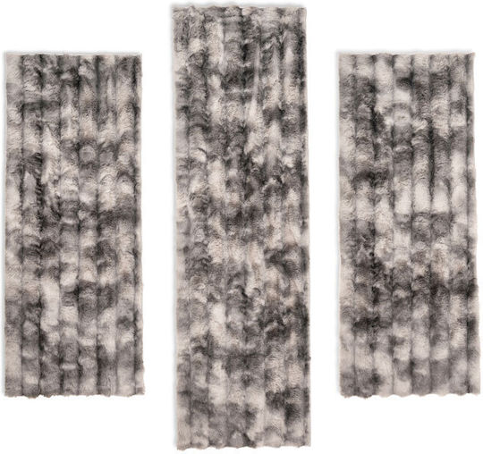Mc Decor Σετ Χαλιά Κρεβατοκάμαρας Grey 27106 3τμχ