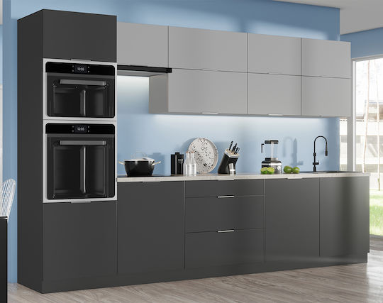 Dulap Inferior pentru Cuptor Gri 320x56x72buc Dulap Inferior pentru Cuptor Gri 320x56x72buc