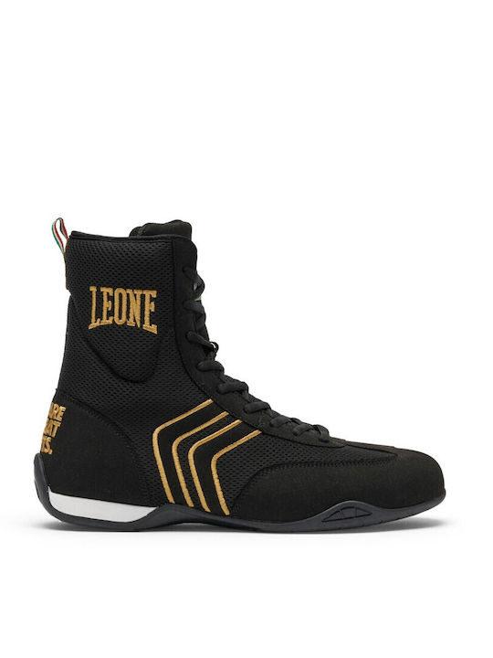 Leone 1947 Unisex Παπούτσια Πυγμαχίας Μαύρα