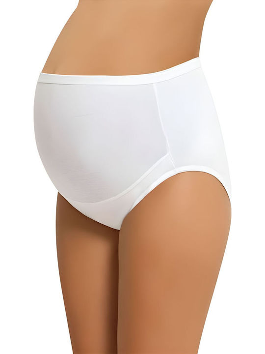 Women's Cotton Maternity Briefs L5011 White