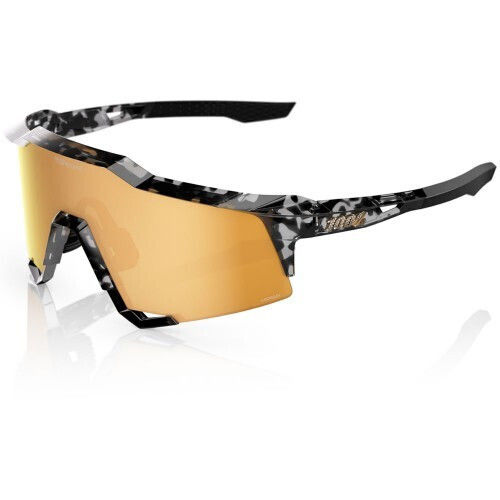 100% Cycling Glasses with Black Frame & Mirror / Photochromic Lenses