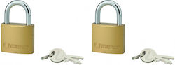 Thirard Bronze Padlock Brass with Key 40mm 1pcs
