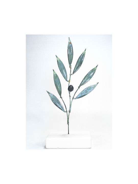 Olive Branch Harmony S Bronze Patina Green Oxidation Tabletop Decor Nm13212