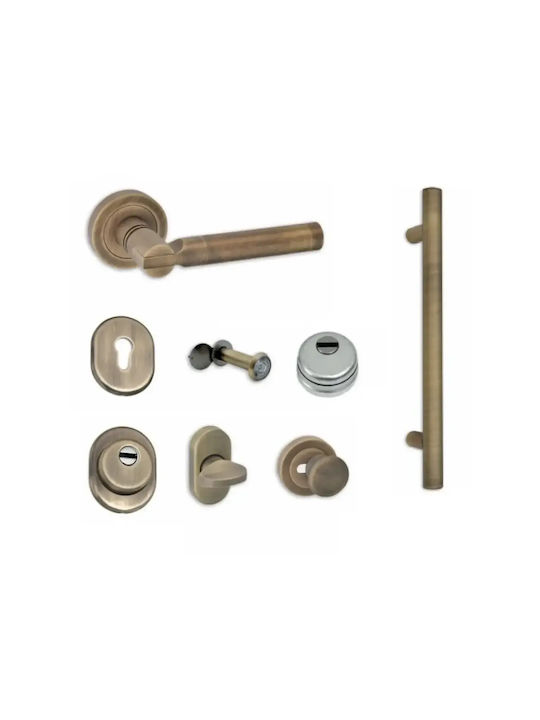 Set Türgriffe Best Design Sd3 Φ30 Antik