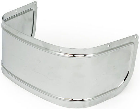 Protective Front Fender End Motorcycle Harley-Davidson 14-24 Flt Touring Trikes Chrome Lower Front Fender Trim Chrome