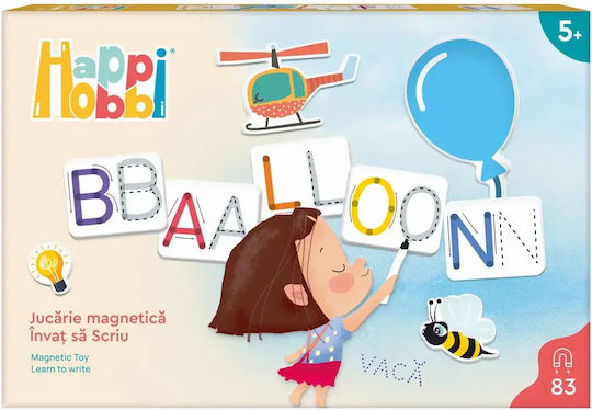 HappiHobbi Joc Educațional Litere și numere