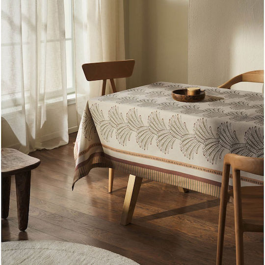 Gofis Home Τραπεζομάντηλο Λινό 543 135x180εκ.