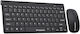 Wozinsky WZKM-078 Wireless Keyboard & Mouse Set International English