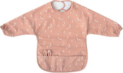 Bimbidreams Dragonfly Fabric Coverall with Hoop & Loop Fastener, Pocket & Sleeves Pink Bimbidreams Dragonfly Fabric Coverall with Hoop & Loop Fastener, Pocket & Sleeves Pink