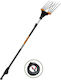 Volpi Bomber Olive Harvester Battery 12V Type Rake with Rod 3m and Weight 2.45kg