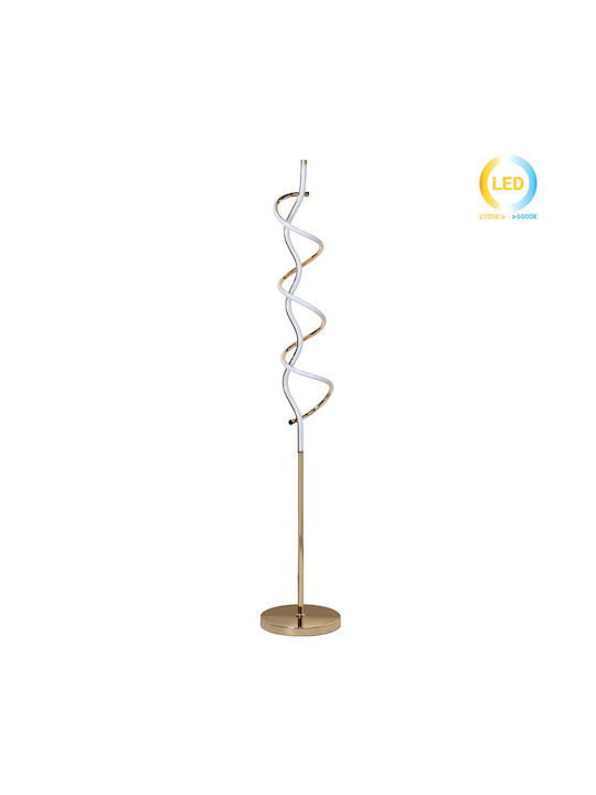 Keskor Stehleuchte H143xB25cm. Gold