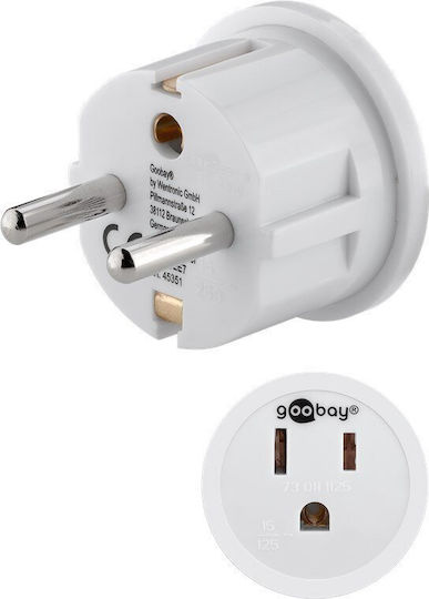 Goobay Steckdosenadapter von Universal zu Universal
