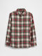 Παιδικό Καρό Πουκάμισο Μακρυμάνικο Tartan Plaid