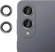 Lens Camera Protection Tempered Glass Black for the Samsung Galaxy S25 Edge 5G