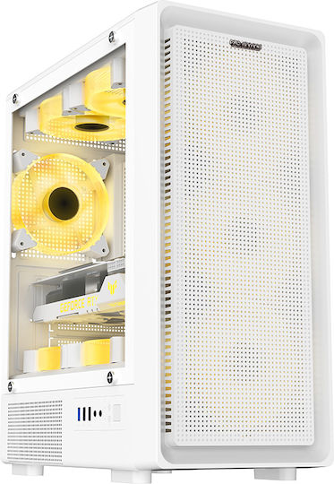 ProGaming Vision Desktop PC (Ryzen 5-5600X/32GB DDR4/1TB SSD/Radeon RX Vega 56/W11 Home) Alb
