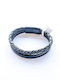 Chrysostomos Men's Leather Bracelet 17cm