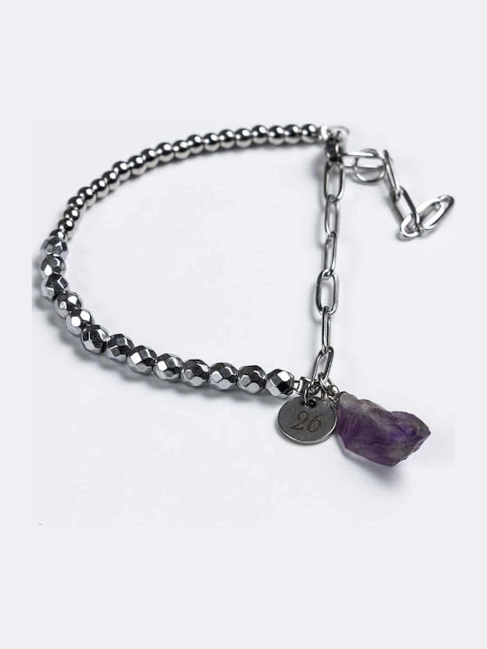 Cuoro Damen Armband Glücksbringer Kette aus Stahl