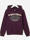 Kids Sweatshirt with Hood Burgundy