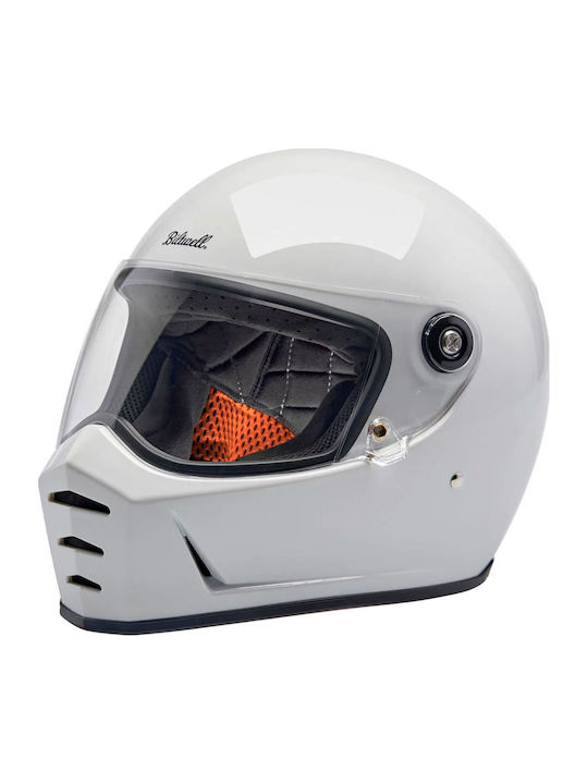 Biltwell Lane Splitter White Gloss Κράνος Μηχαν...