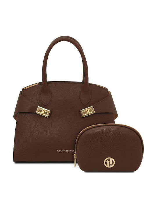 Tuscany Leather Set De piele Geantă de damă De ...