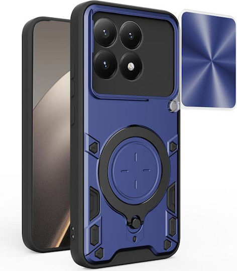 Techsuit Camguard Back Cover Silicon Albastru (Xiaomi 15T Pro)