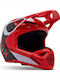 Fox V1 Lean Red Motorcycle Helmet Motocross DOT / ECE 22.06