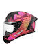 LS2 FF820 Rapid III Poppies II Matt Black/Pink Κράνος Μηχανής Full Face ECE 22.06 1350gr