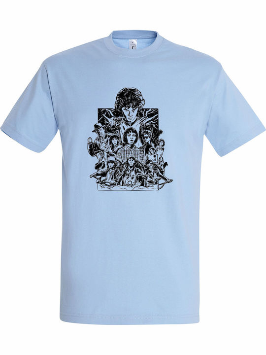 kirikoko Kids' T-shirt Sky Blue Stranger Things...