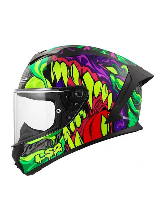 LS2 FF820 Rapid III Lycant Gloss Purple/Green Κ...