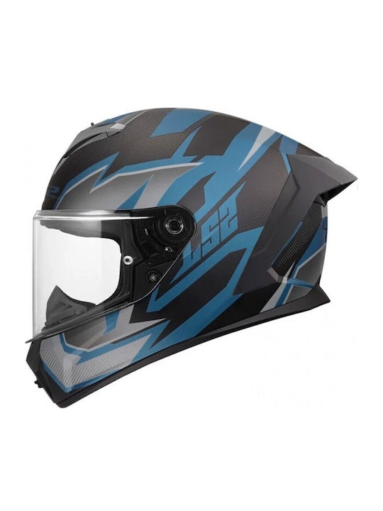 LS2 FF820 Rapid III Xtrem Matt Blue/Petrol Κράν...