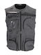 Acerbis Photographer Καλοκαιρινό Ανδρικό Γιλέκο Μηχανής Dark Grey