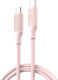 XO USB 2.0 Kabel USB-C männlich - USB-A 60W Rosa 1m (176GSM180785)
